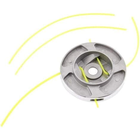 Aluminium gresstrimmerhode, 2 stk erstatningsdeler for gresstrimmer