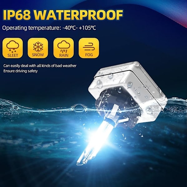 2 kpl D1S D1R HID D1R 8000 K