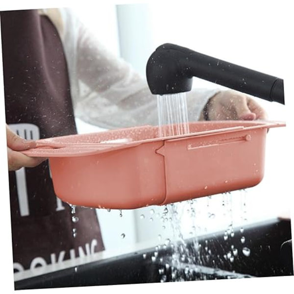 1 pc Metal Dish Rack for Sink with Silicone