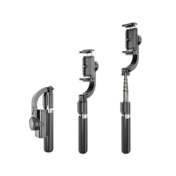 XJ-Selfie Stick Stativ Gimbal Stabilisator för Mobiltelefon Smartphone Actionkamera