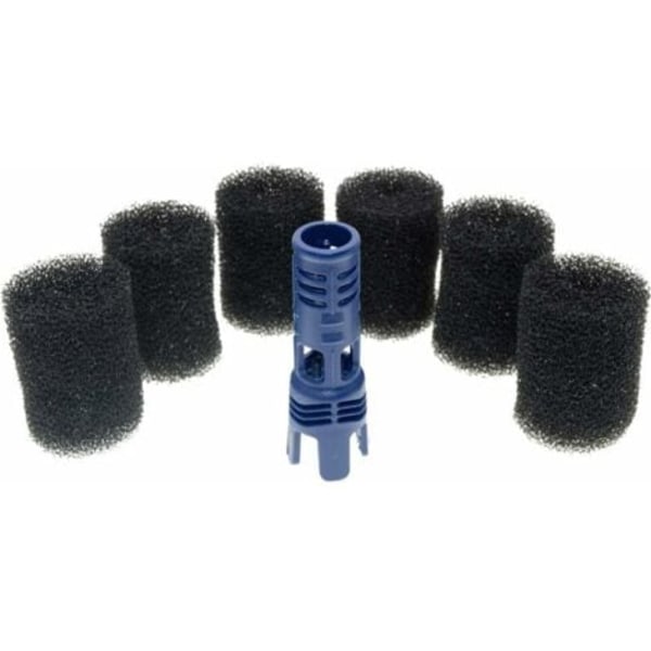 Buse anti-projeksjon RTGPT med 6 skumbørster for bassengrobot Polaris 280, tilsvarende Tail Sweep Pro TSP10S.