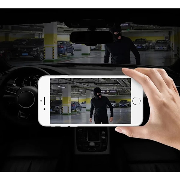 Universal Bil DVR Dash Cam 4K Backspegel Auto Dashcam För Bilkamera 2160P Videoinspelare Back-DVR WIFI 24H Parkeringsövervakning