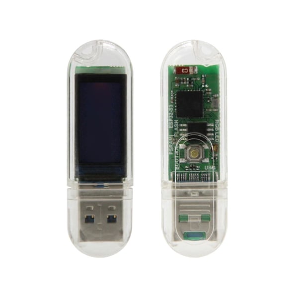 XJ-T-dongle-s3 Esp32 S3 -kehityskortti näytöllä, Dongle 0,96 tuuman St7735 LCD-näyttö tukee langatonta yhteyttä