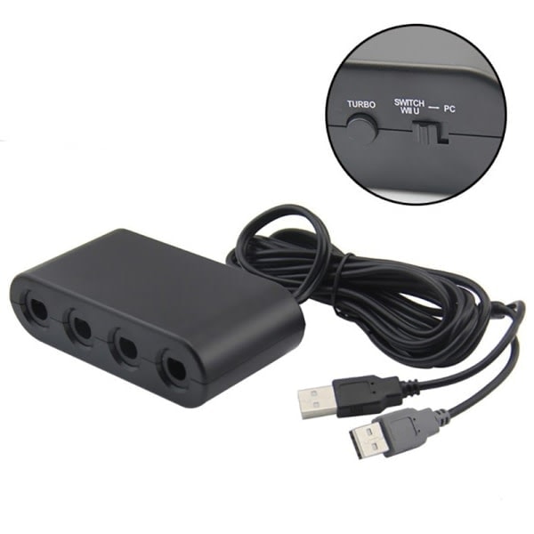 GameCube-kontrolleradapter for spillkonvertering