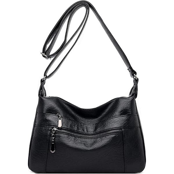 Women's Messenger Small Handbag Small Purse Soft Leather Wallet