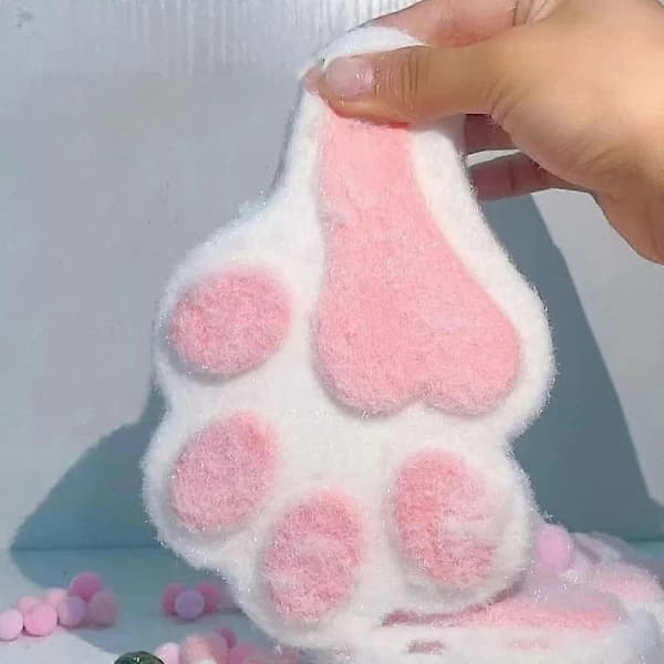 Håndlavet Taba Squishy Stor Kat, Kæmpe Pote Squishy, Squishy Pote til Børn Voksne B S