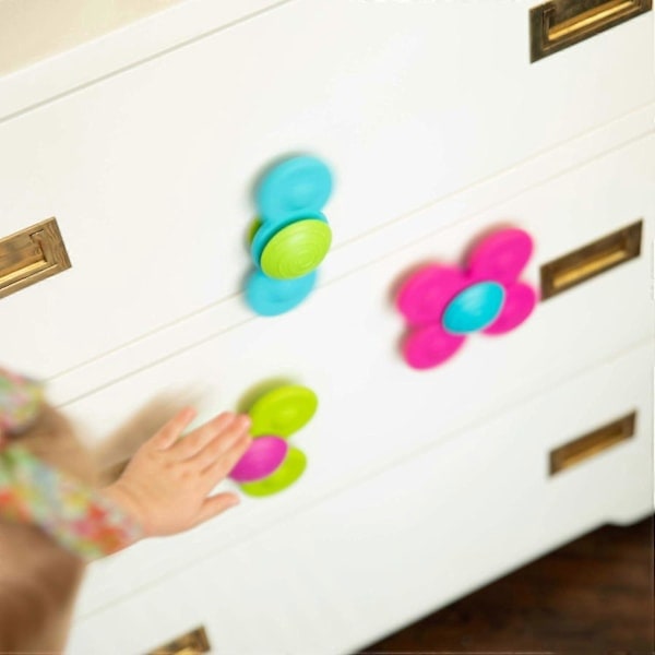 Fidget Spinners Sugpropp Snurrande Handspinner Fingertoppsleksak Flerfärgad Barnleksak, Snurra Topp