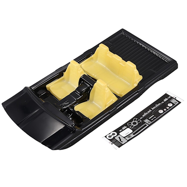 XJ-Rc auton sisustan koriste 1/10 Axial Scx10 Ii 90046 90047 Traxxas Trx4 -korille, musta
