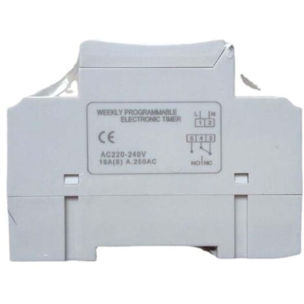 LCD Minutter Timer Elektrisk Ukentlig Digital Timer Bryter 15A (220V)