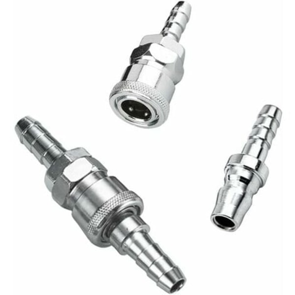 Snabbkoppling för tryckluft, luftslang, kopplingsanslutning, pneumatisk kompressorfitting, RTGPT pneumatisk snabbkoppling (2 par SH20+PH20)
