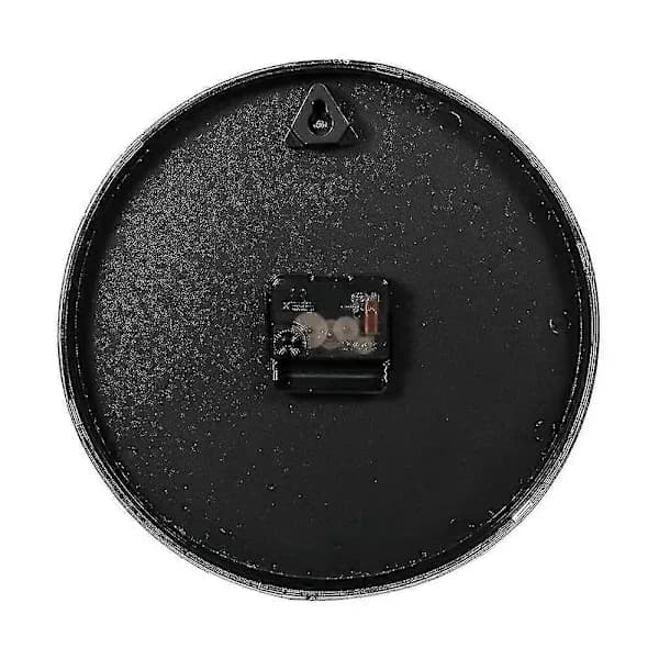 Premium Silver Väggklocka, Väggdekoration, Modern Tyst Väggklocka För Hemmakontor Kök (25cm)
