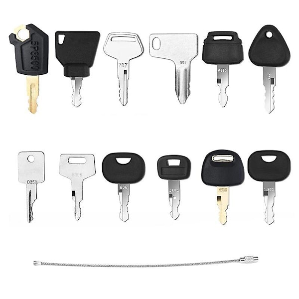 XJ-12keys Trukkiavainsetti 14603-avaimelle Cat Clarkille Jbc:lle/14607