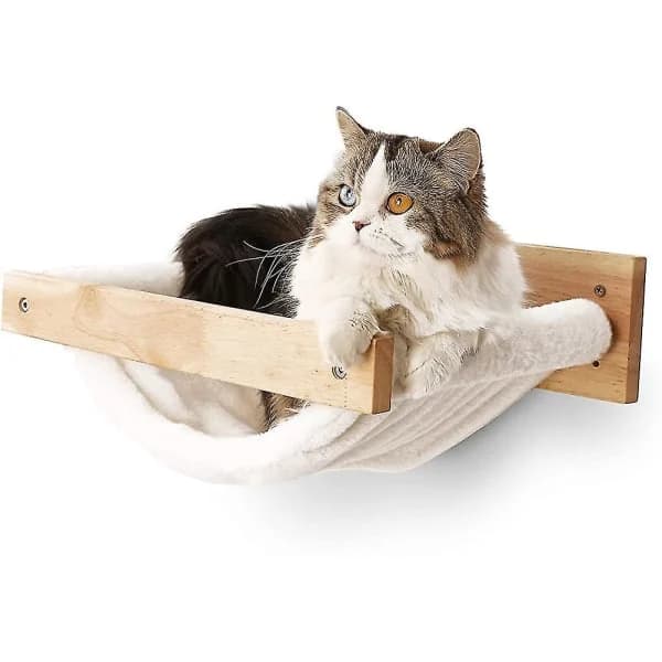Kattbädd, katthängmatta väggmonterad stor katthylla - Moderna sängar och sittpinnar
