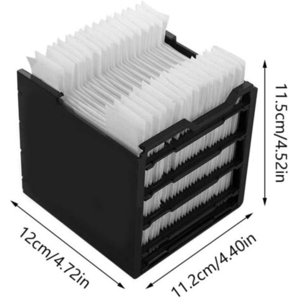 2 Erstatningsfiltre, Erstatningsfilter Kompatibelt med Arctic Air Personal Air Cooler, Spesial Erstatningsfilter Kompatibelt med Arctic Air USB A
