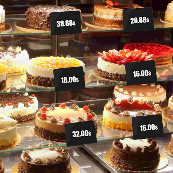 Engros Tavleskilte Supermarked Tavlekridt Skilte Madmærker Buffet Pris Display Boards Redskabsholder Forsyningsetiket