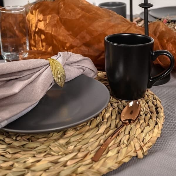 XJ-Sort Keramisk Krus til Kaffe, Te og Drikkevarer