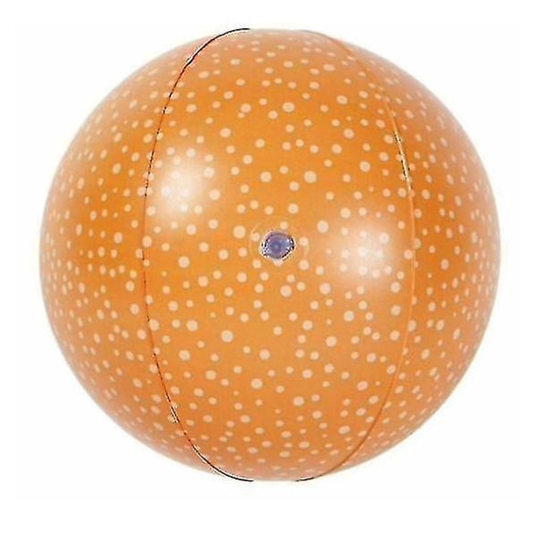 XJ-Uppblåsbar strandboll - 3D PVC poolleksak för sommarens vattensportfest