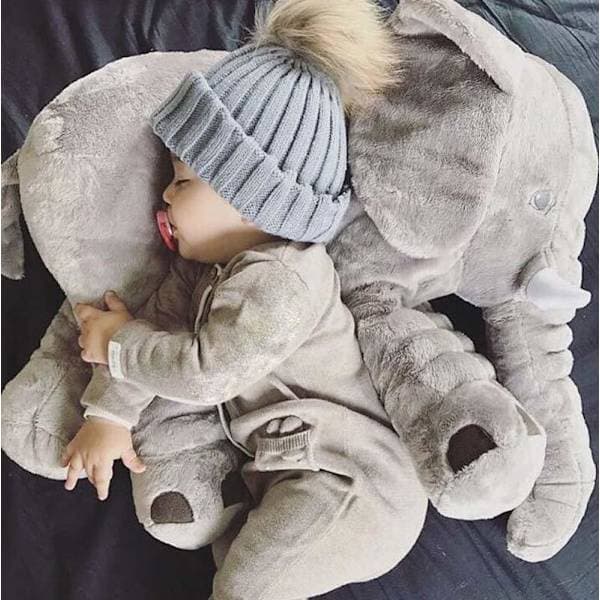 Beckasin Elefant Kroppskudde Grå 60 cm