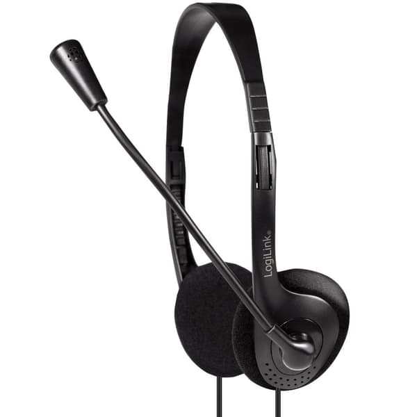 XJ-PC-kuulokemikrofoni Stereo m mikrofoni 1x3,5mm-liitin
