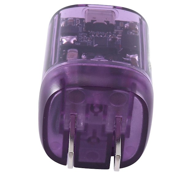 XJ-33w Oplader Transparent Punk Pd20w Lille Volumen Lav Temperatur Us Fold Qc Multiprotokol Telefon Hurtig