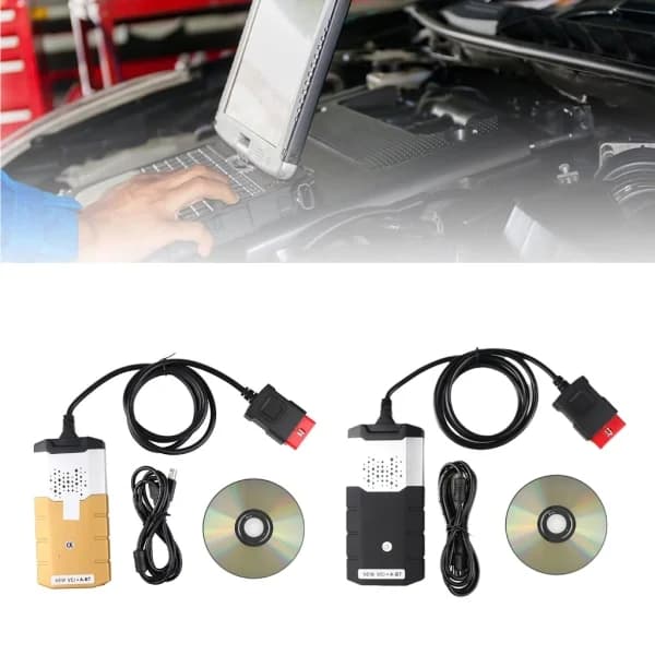 OBD2 Bildiagnostisk Scanner DS150 CDP Bluetooth Kompatibel Diagnostisk null - Sort DS150