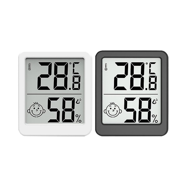 XJ-Lcd Digital Termometer Hygrometer Inomhus Rum Elektronisk Temperatur Luftfuktighetsmätare Sensor Mätare W