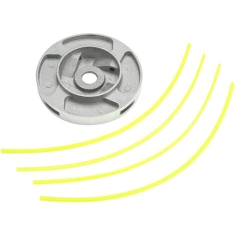 Aluminium gresstrimmerhode, 2 stk erstatningsdeler for gresstrimmer