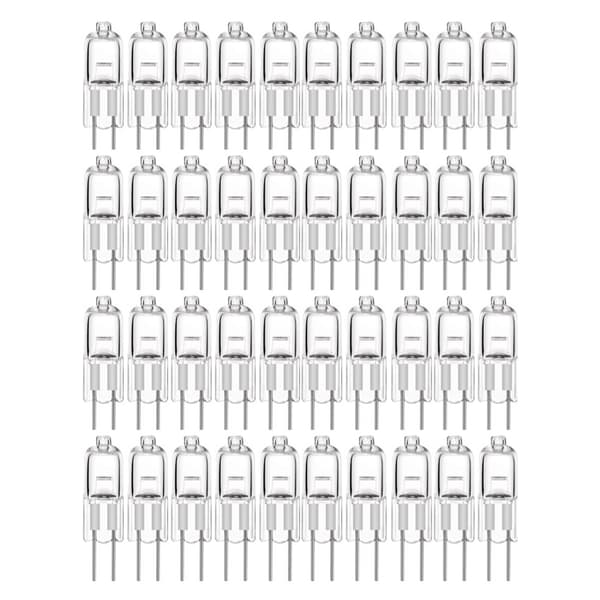 G4 Halogenpærer / Stiftpærer - Varm hvid - Halogen 20W (50-pack)