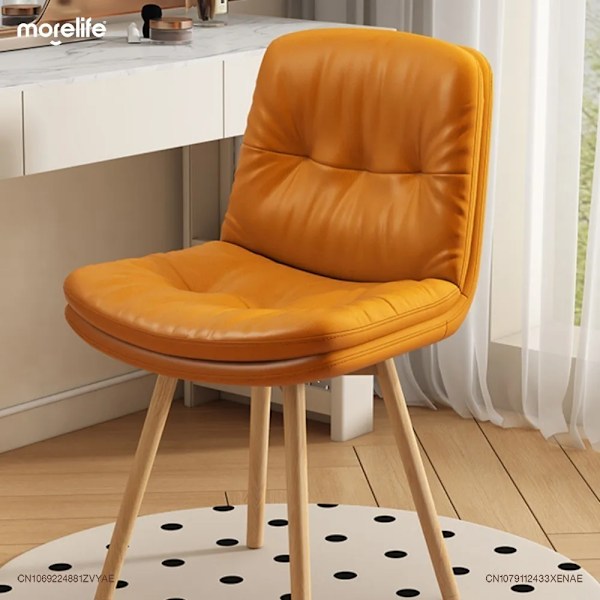 Lätt Lyx Sminkstol Nordisk Stil Sovrum Sminkpall Minimalistisk Modern Enkel Hem Skor Byta Pallar Möbler K01