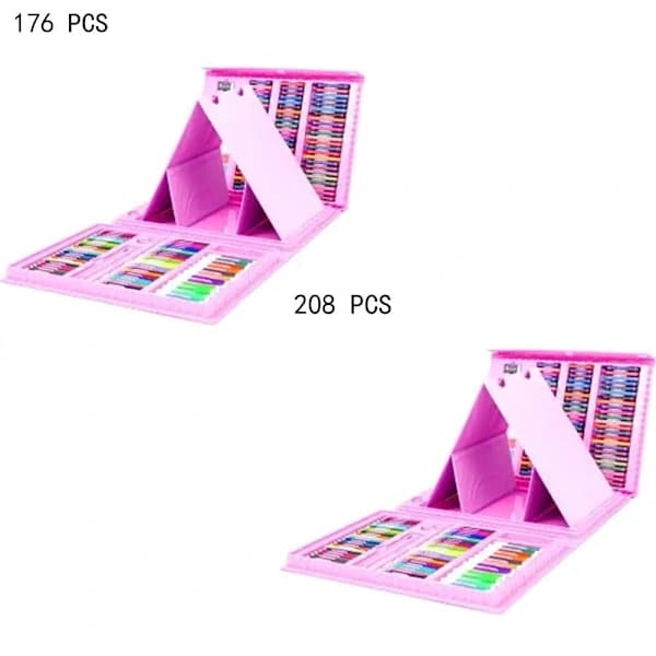 Sett akvarellblyanter Crayon vannblyant 176 stk