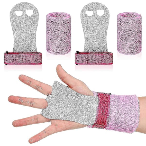4 st Gymnastikgrepp och handledsband Stånggrepp och handledsband för barns träningsövningar