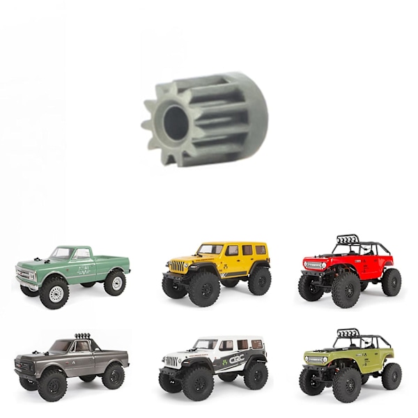 XJ-2x Axial Scx24 90081 1/24 Rc Crawler -auton metallimoottorin vaihteiston hammaspyörä 11t päivitys