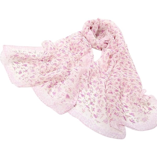 XJ-Sjal Dam Chiffong Silke Scarves Elegant Moderiktig