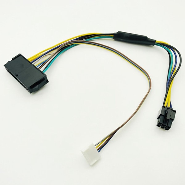 XJ-2kpl 30cm Modulaarinen virtalähdekaapeli Atx 24pin 24 Pin Naaras - 6pin 6-pin Uros 6pin Liitin