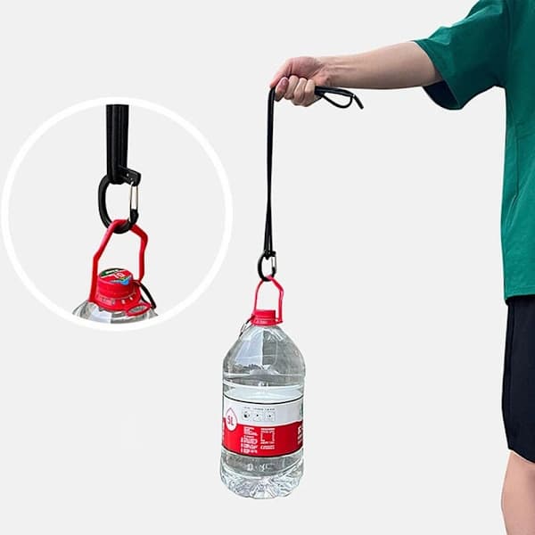 2 stk Plastlegering Spenne Webbing Fast Karbinhake Fjær