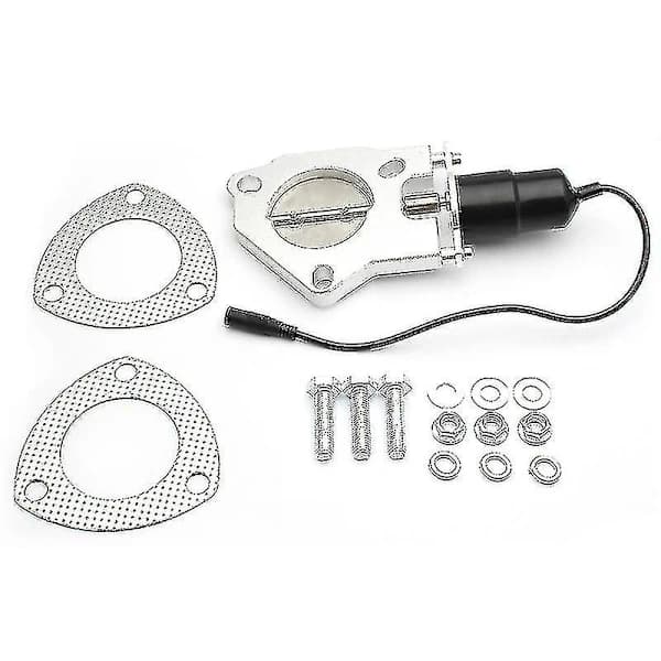 2,5\" Elektrisk Eksosrør Nedre Rør E-Cut Cutout Ventil Fjernkontroll Kit[JUN] 2,5 Tommer