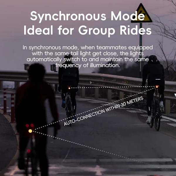 ROCKBROS Cykel Baglygte Smart Bremse Baglygte Aluminium Legering Lysfølsom Cykel Baglygte Vandtæt MTB Landevejscykel Lys