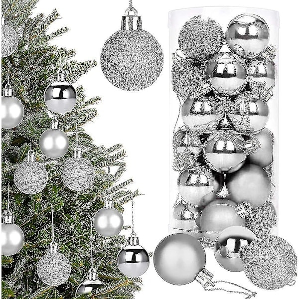 Julekuler, Julekule Sett med 24 stykker 4cm Julekuler