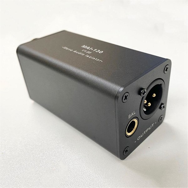XJ-Audio Isolator Støjreduktion, eliminerer Strømstøj, di Jordingsboks, 6.5 Xlr Mixer Audio Isolat