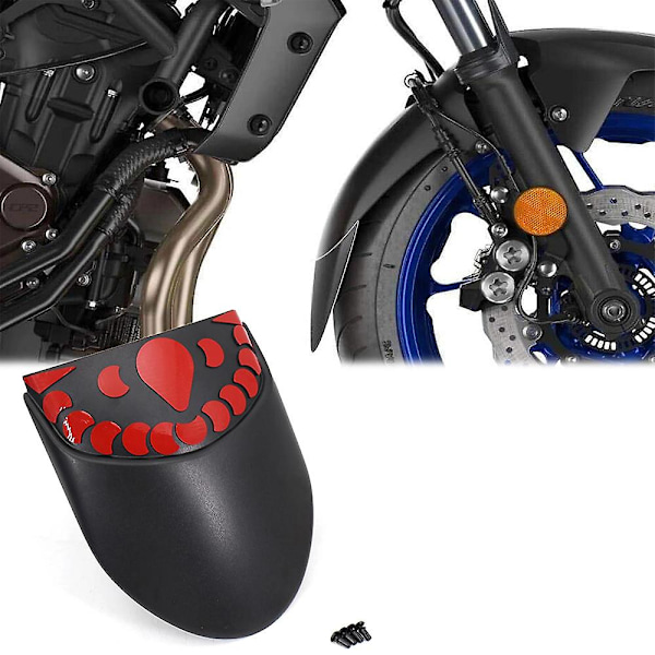 XJ-Motorsykkel Frontskjerm Mudguard Bakre Forlengelse For Mt07 Mt-07 2018 2019 For Tracer 700 2020 2021