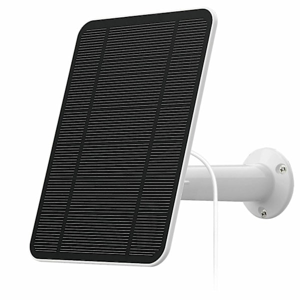 (Påsk Specialerbjudande) Högkvalitativ solpanel för laddning av Arlo Ultra/Ultra 2/Pro 3/Pro 4/Pro 3 Spotlight/Go 2 4W