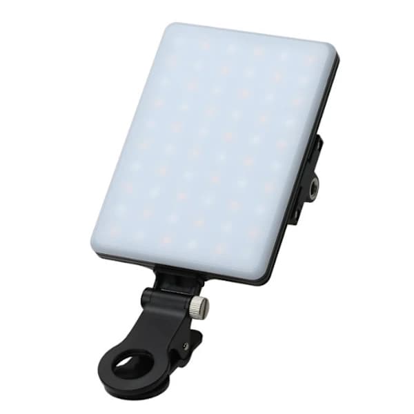 60 LED Højtydende Genopladelig Clip-on Videolys[pl]