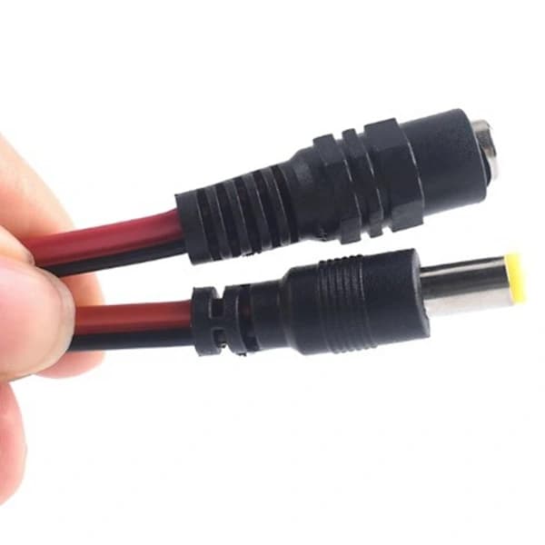 20AWG DC5.5 Kabelkontakt Strömadapter HANE HANE Hane