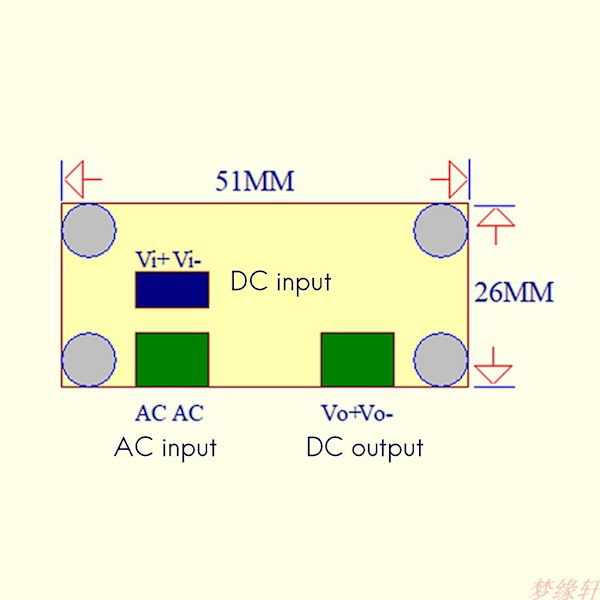 XJ-5kpl Lm2596/lm2596hv DC-DC Säädettävä Step-down 3A Virtalähdemoduuli DC 5V-50V 3A Suuri Virta L