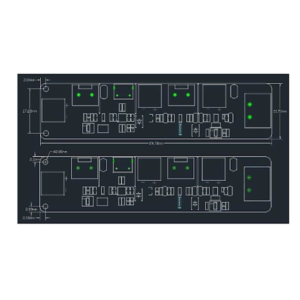 XJ-T-BAT Batteriholder CN3065 Power Chip Solcellelading Kan Brukes med 18650 Batteri Utviklingskort
