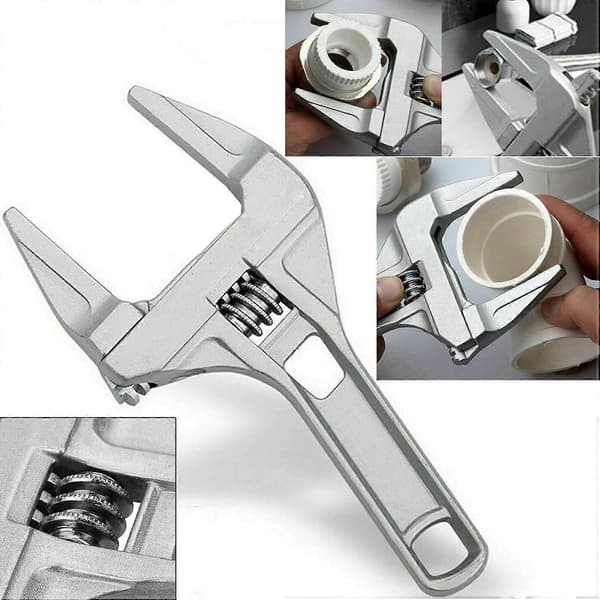 Wide Adjustable Wrenches Hand Wrenches For Plumbing Equipment And Tools