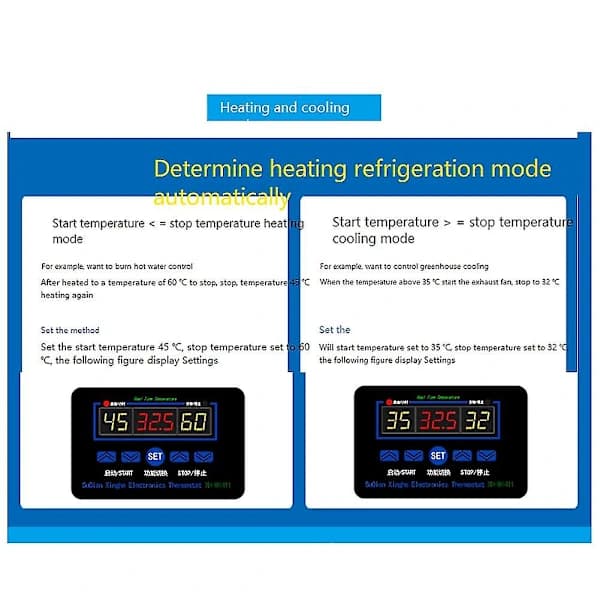 W1411 10a LED Digital Temperatur S Sensor