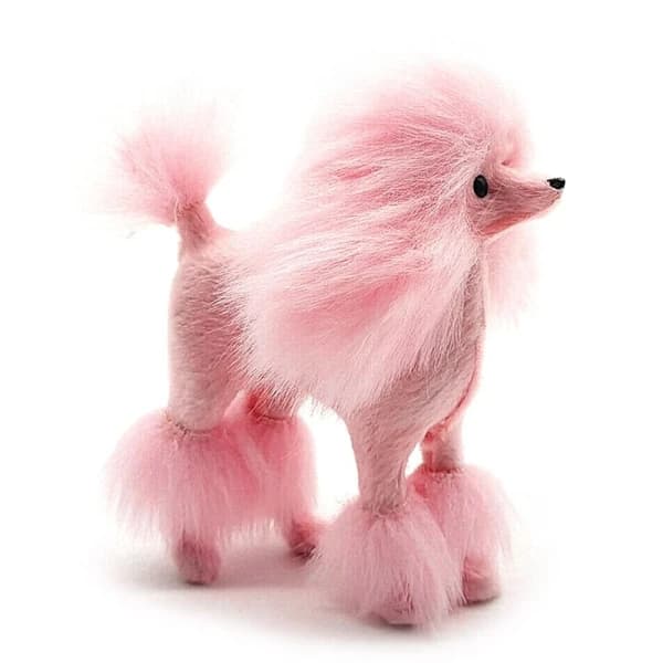 Miniature Puddelhund Plyslegetøj Model