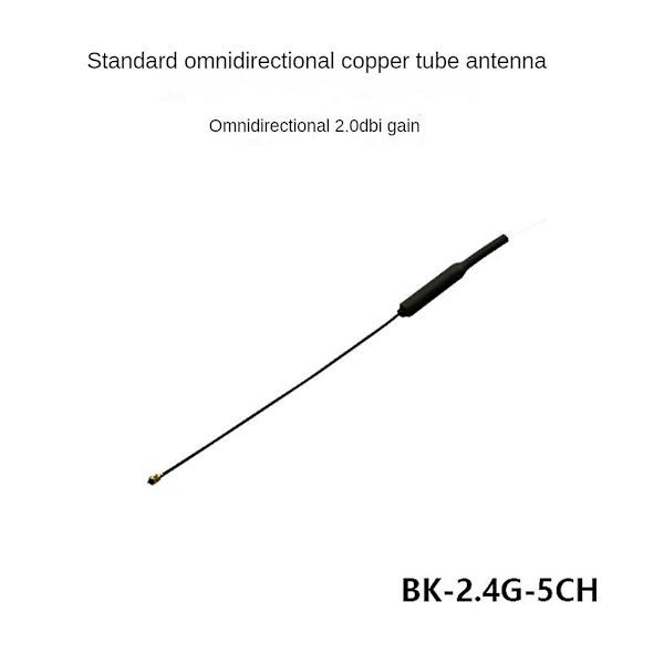 XJ-Elrs 2.4ghz 5ch Pwm Expresslrs -vastaanotin 2dbi 2.4g kupariputkiantennilla Pwm/crsf-protokolla Rc:lle
