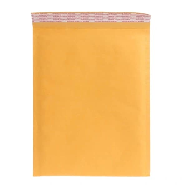 10 stk 20*25 cm Kraftpapirboblekonvolutter Postpose Fraktmateriale